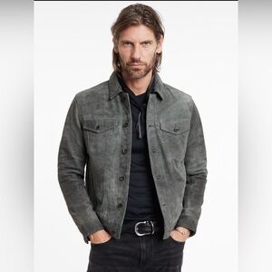 $698 NWT Brand New John Varvatos Andrew Trucker Jacket EU 46 USA 36